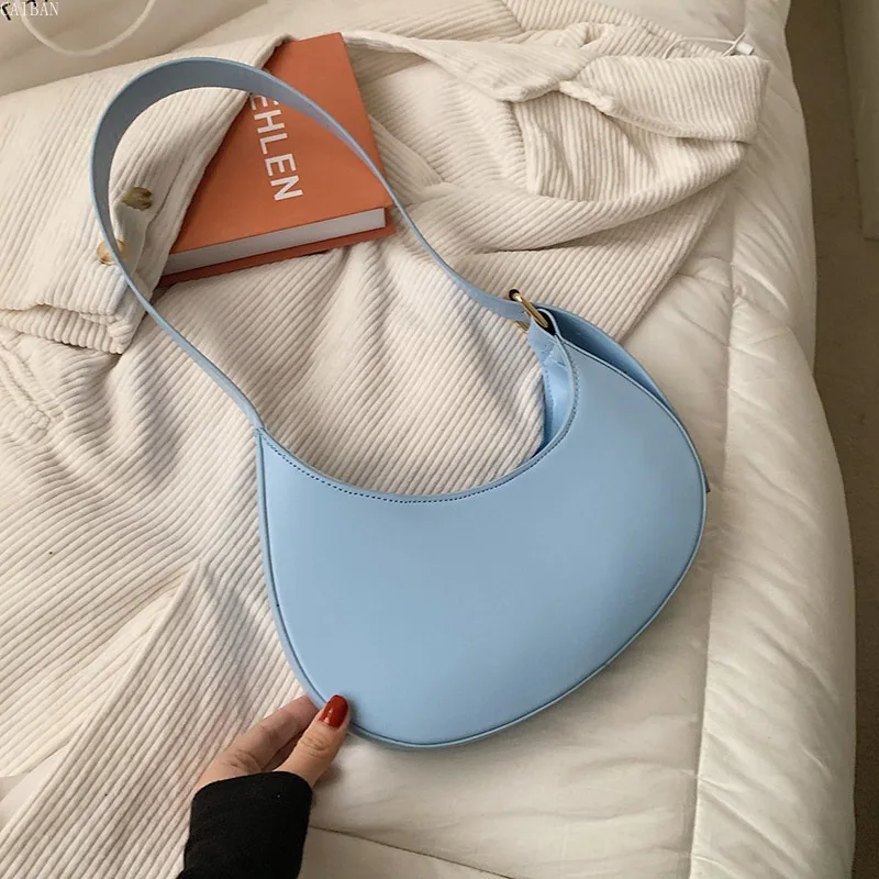 

Полумесяца; Японские народные сандалии дизайнерский чехол из искусственной кожи (полиуретан) небольшой подмышек плеча сумки 2021 женские рос...