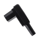 90-градусный Угловой Штекер IEC 320 C13, штекер переменного тока 10 А 250 В, шнур питания, кабельный разъем