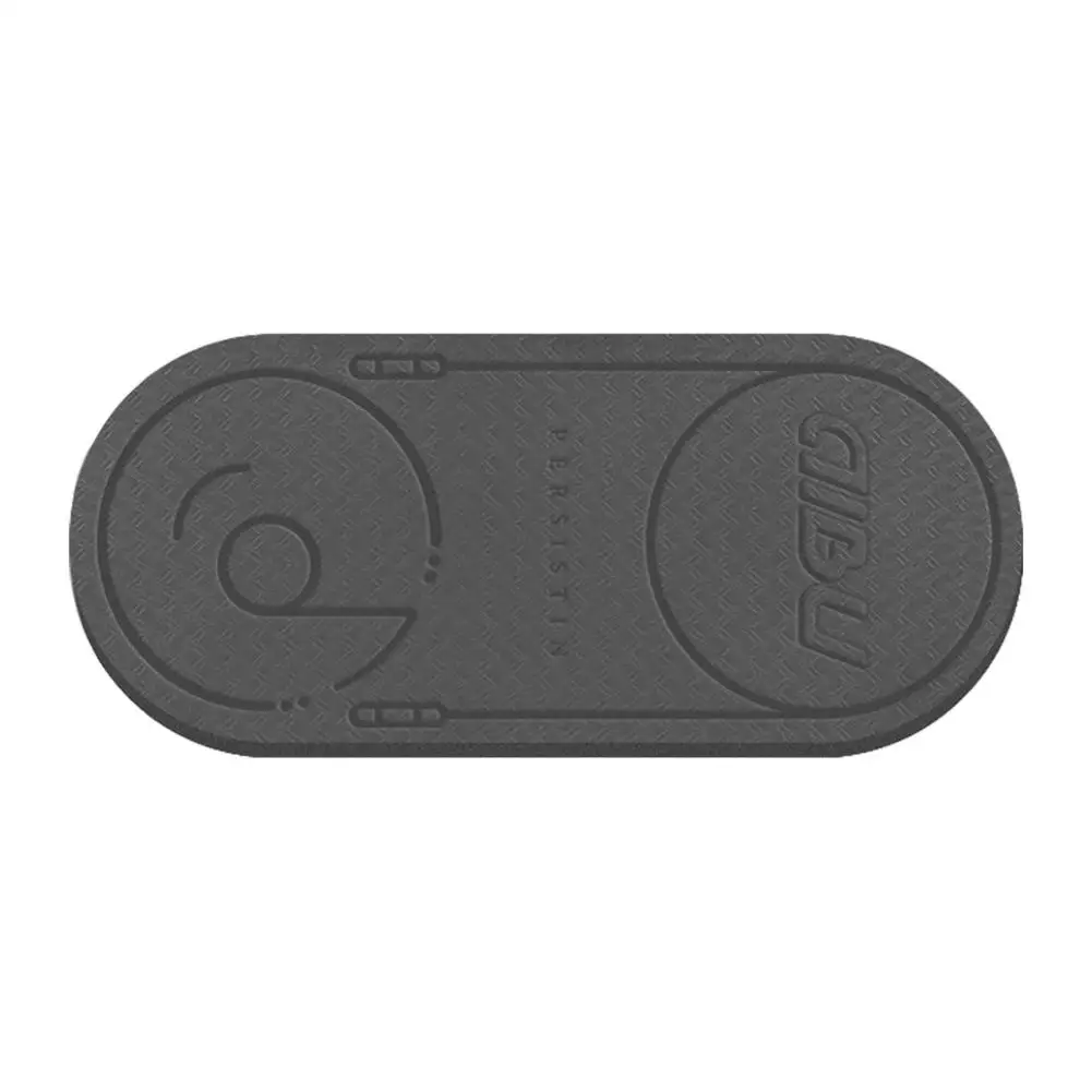 

Коврик для скакалки, амортизирующий звукоизоляционный Коврик для йоги, утолщенный нескользящий комнатный, для фитнеса, танцев, бега, упражн...