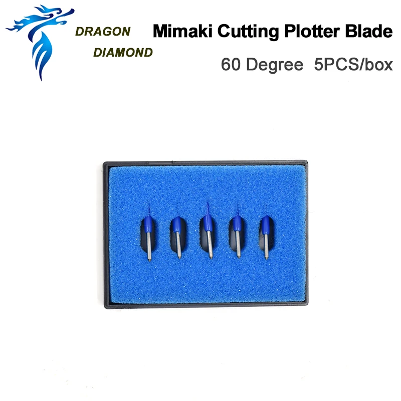 5 шт./Лот 60 градусов режущий плоттер Mimaki лезвие инструмент виниловый ножи для