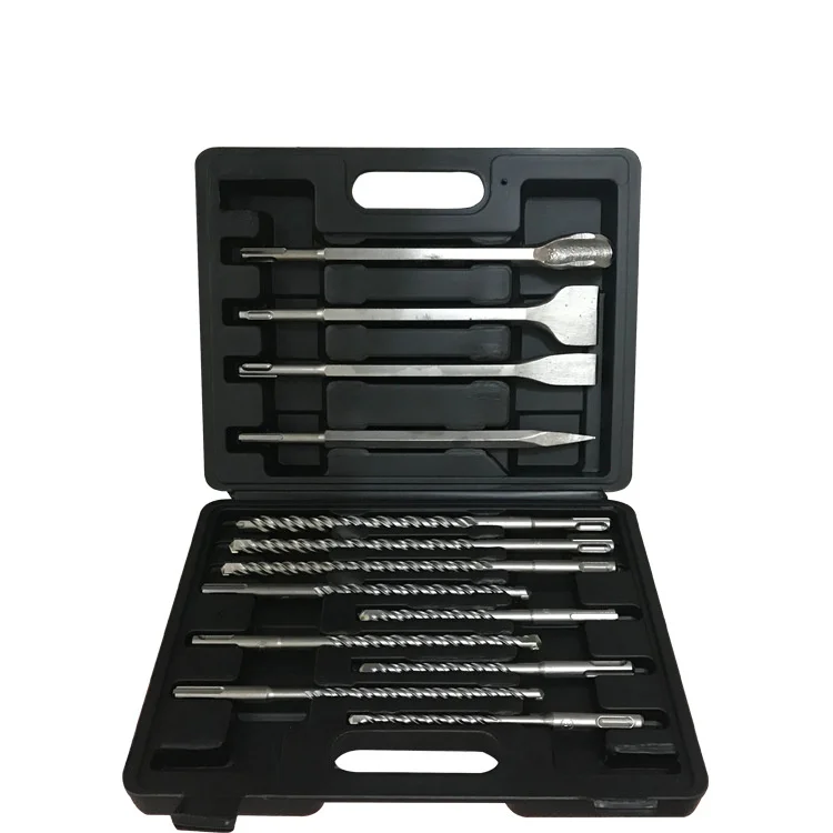 Набор ударных электродрелей SDS PLUS 13 шт. аксессуары для