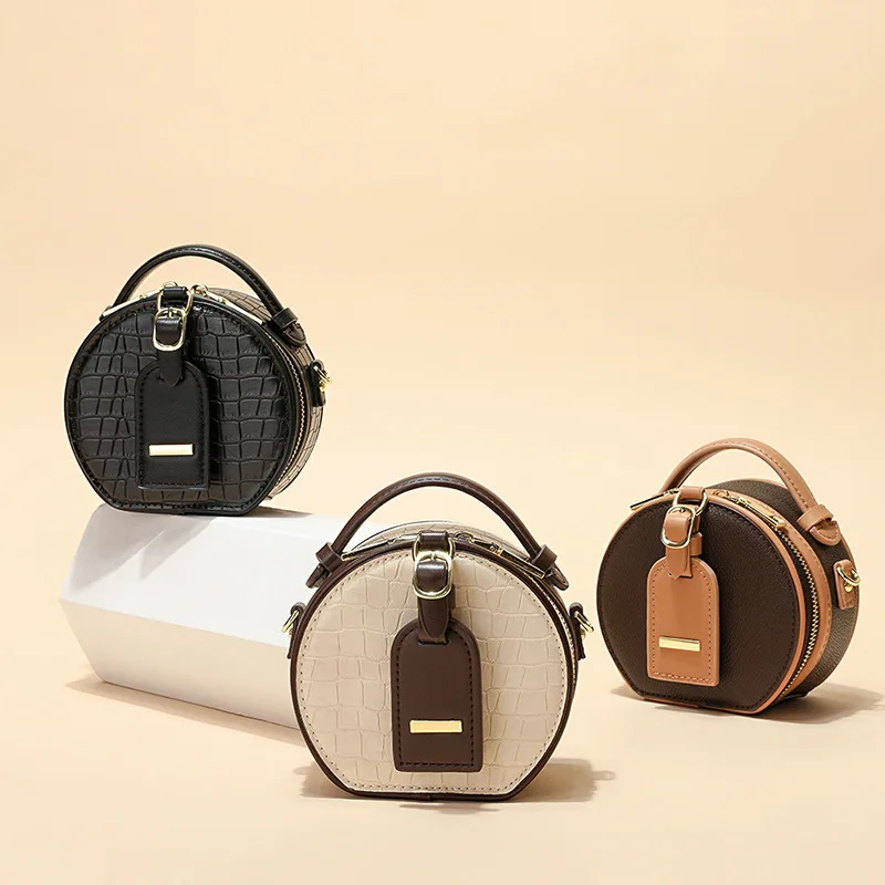 

Fashion and Simple Ladies Bags New Trendy Shoulder Bag Wild Chain Messenger Bag PU Solid Color Small Square Bag 2021
