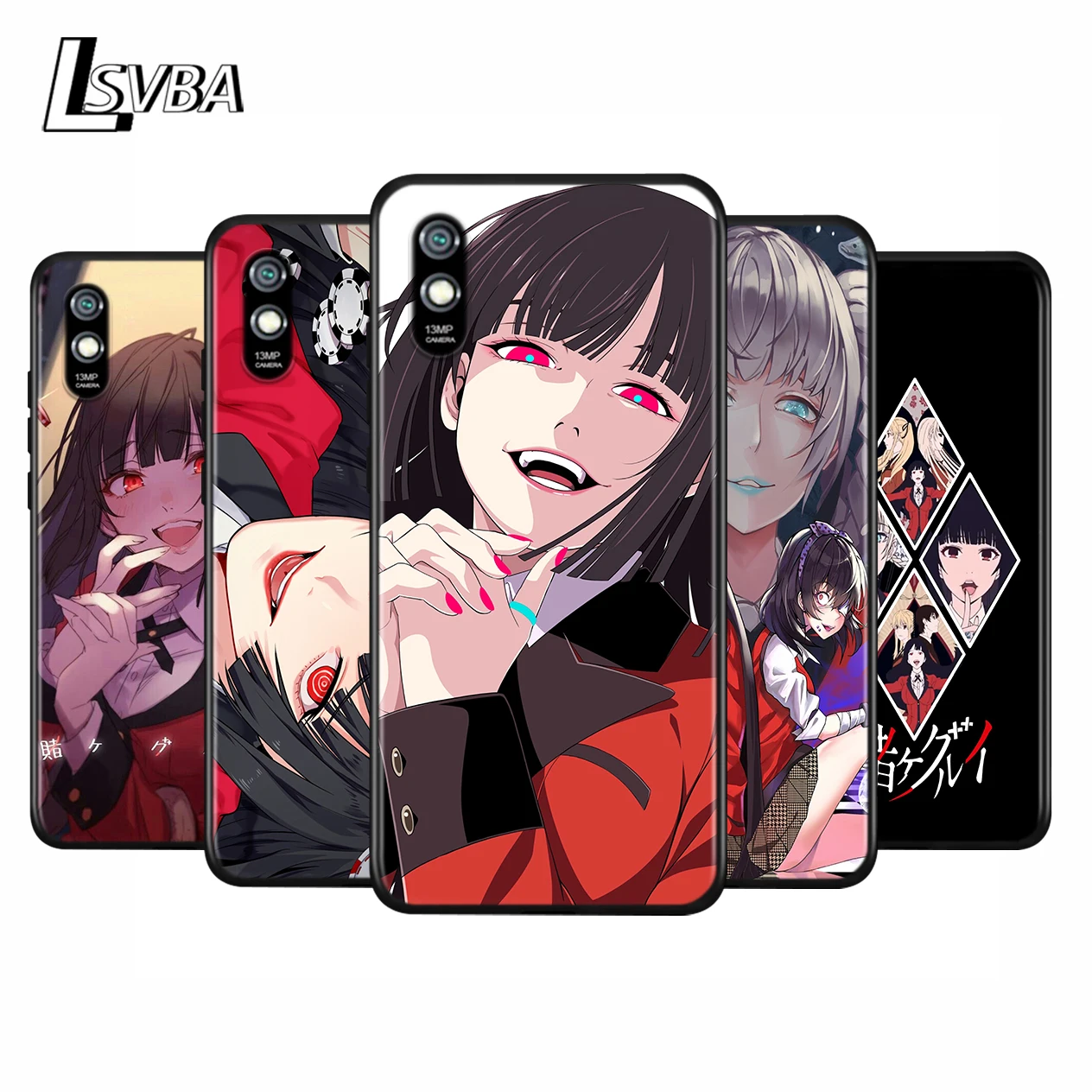 Силиконовый чехол с аниме Kakegurui для Xiaomi Redmi 9 9T 9C 8 7 6 Pro 9AT 9A 8A 7A 6A S2 5 5A 4X Plus телефона |
