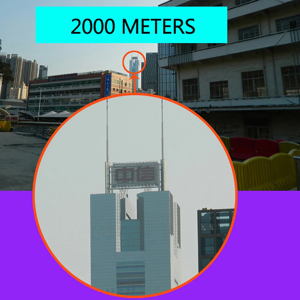 Бинокль ночного видения мощный телескоп HD высокой мощности 20X50 телескоп для наблюдения за птицами путешествия охота Ежедневный Водонепроницаемый выход