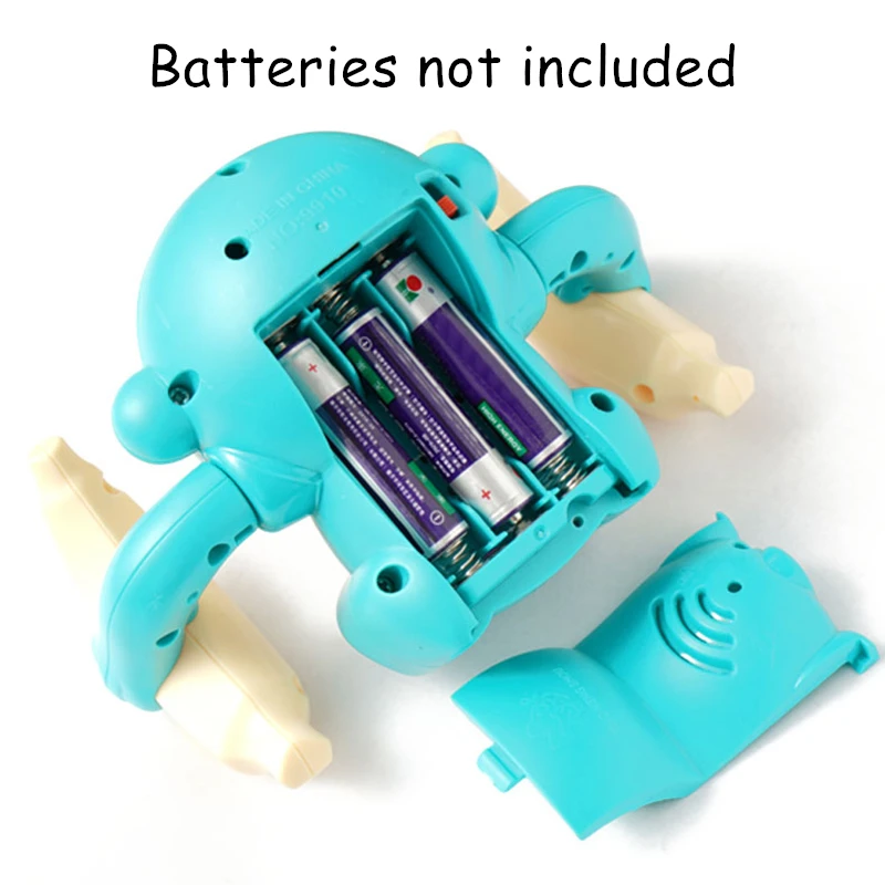 

1pcs Baby Voice Control Rolling Little Monkey Toy Walk Sing Brain Game Interactive Crawling Electric Toys for Kids