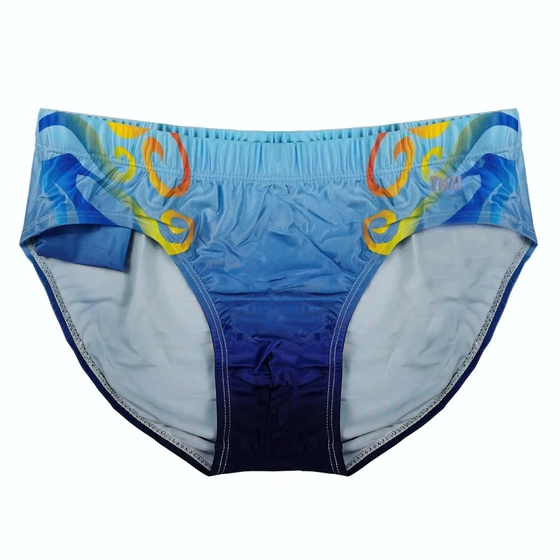 Для мужчин с принтом сексуальный вырез открытая плавательные трусы