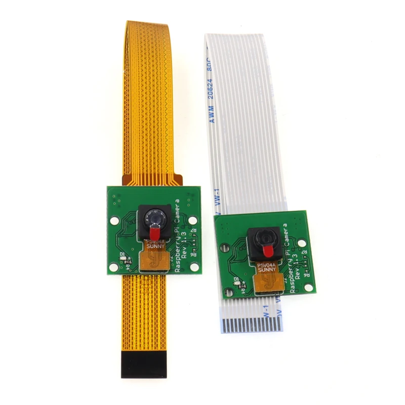 Мини-камера Raspberry Pi 4B/3B Zero W с кабелем 15 см 1080p 5 Мп | Электронные компоненты и