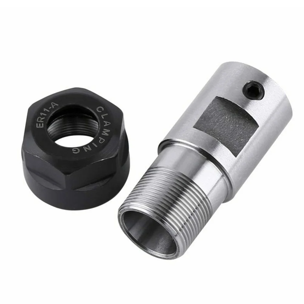 Spindle Lathe Extension Rod Holder CNC Repair Practical Tools Motor Shaft Replacement Part Milling Collet Chuck ER11A 5MM |
