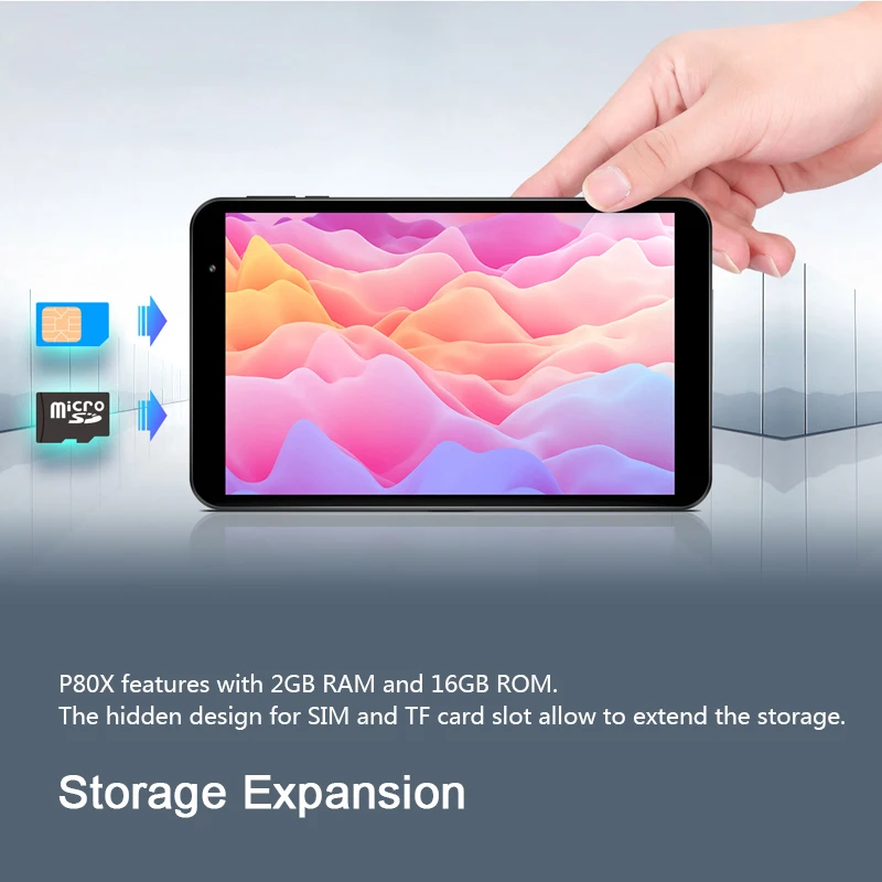 Teclast P80X 8 дюймовый планшетный ПК с системой андроида и 9 0 4G FDD LTE мобильный телефон