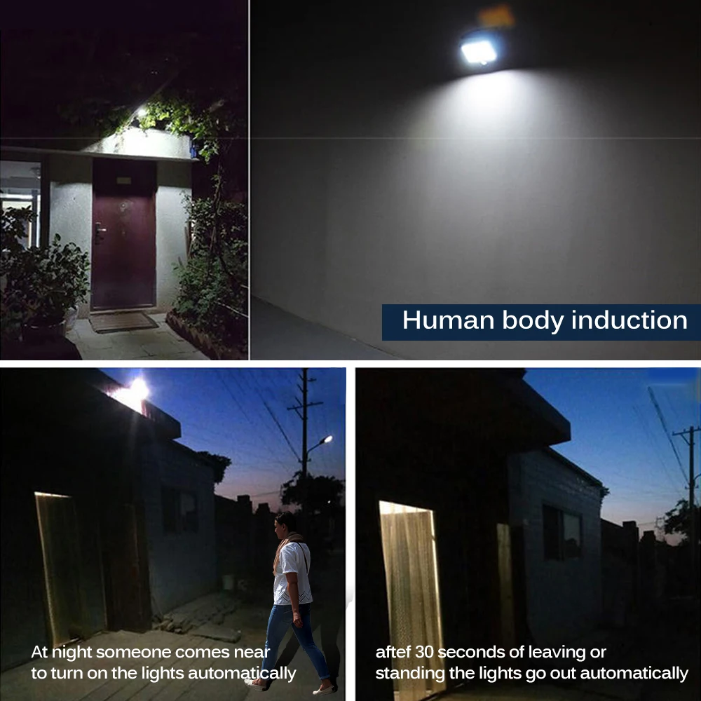 Светодиодный светильник для крыльца 56 светодиодный открытый Солнечный