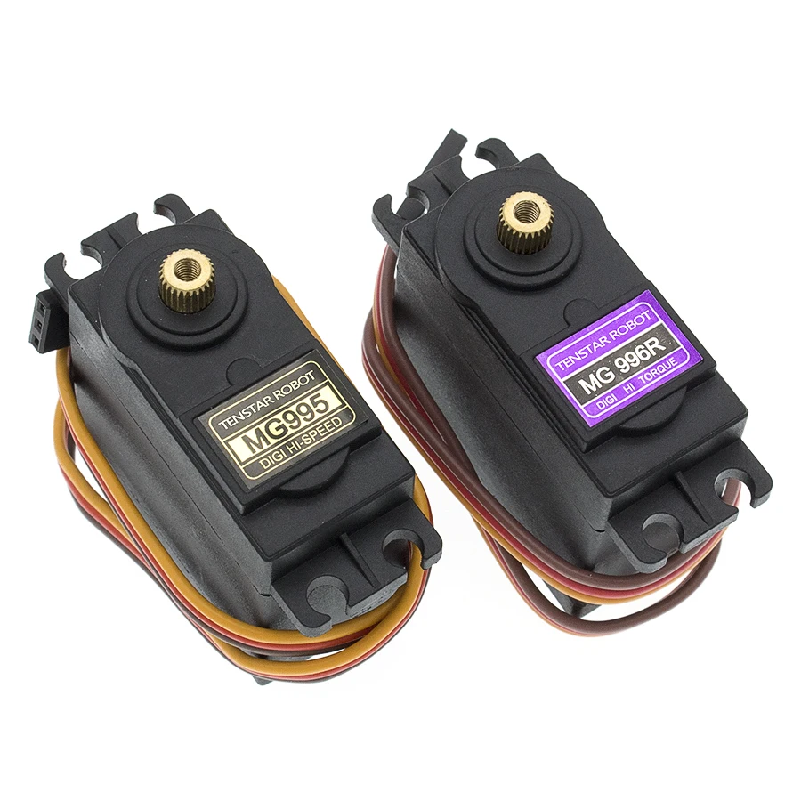 Сервоприводы Digital MG996R MG995 MG996 серводвигатель с металлическим приводом для