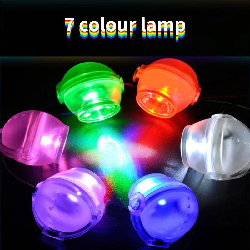 

7 color fish tank spot light LED night light aquarium bubble fish tank light white blue yellow red green waterproof diving light