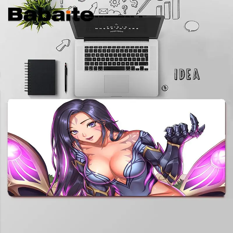 

Babaite Top Quality Daughter of the Void Laptop Gaming Mice Mousepad Free Shipping Large Mouse Pad Keyboards Mat
