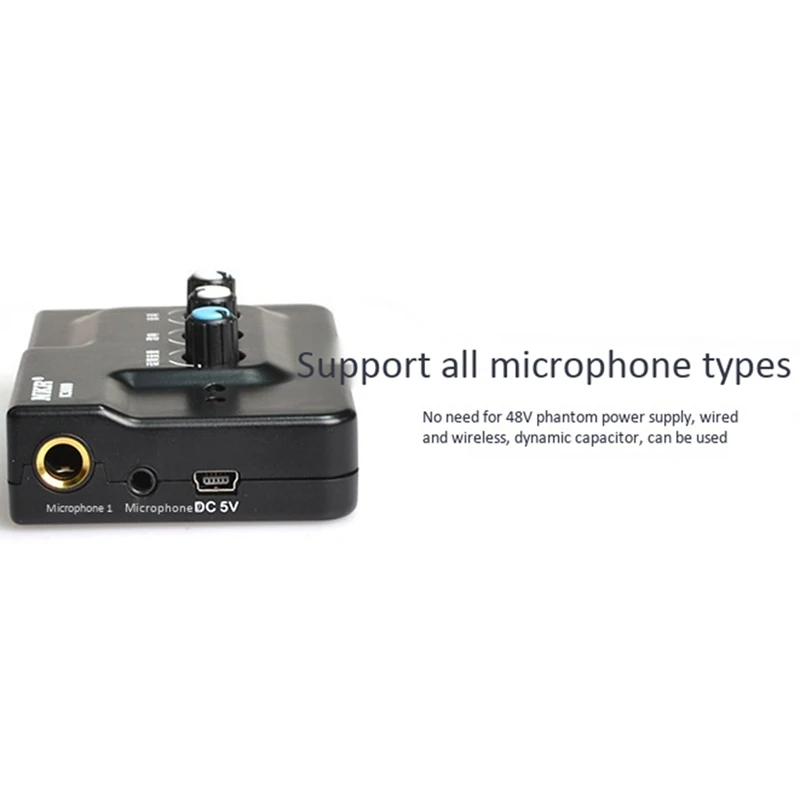 NKR Bluetooth аудио USB гарнитура микрофон веб-трансляция живая Звуковая карта для