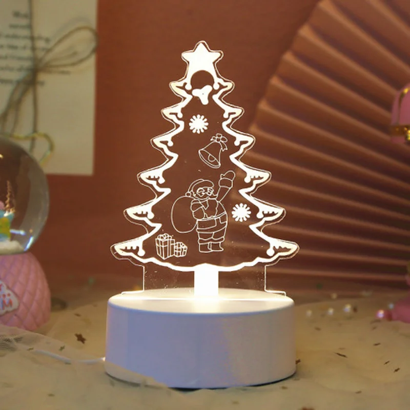 

Creative LED Night Light USB Card Lamp For Bedroom Bedside Decoration Kids Christmas Gift Room Lighting Neon Signs Dropshipping