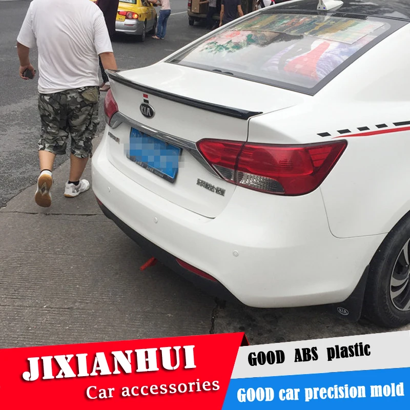 Спойлер для Forte 2011 2013 Kia K3 Cerato спойлер WWK ABS Пластиковый материал заднее крыло