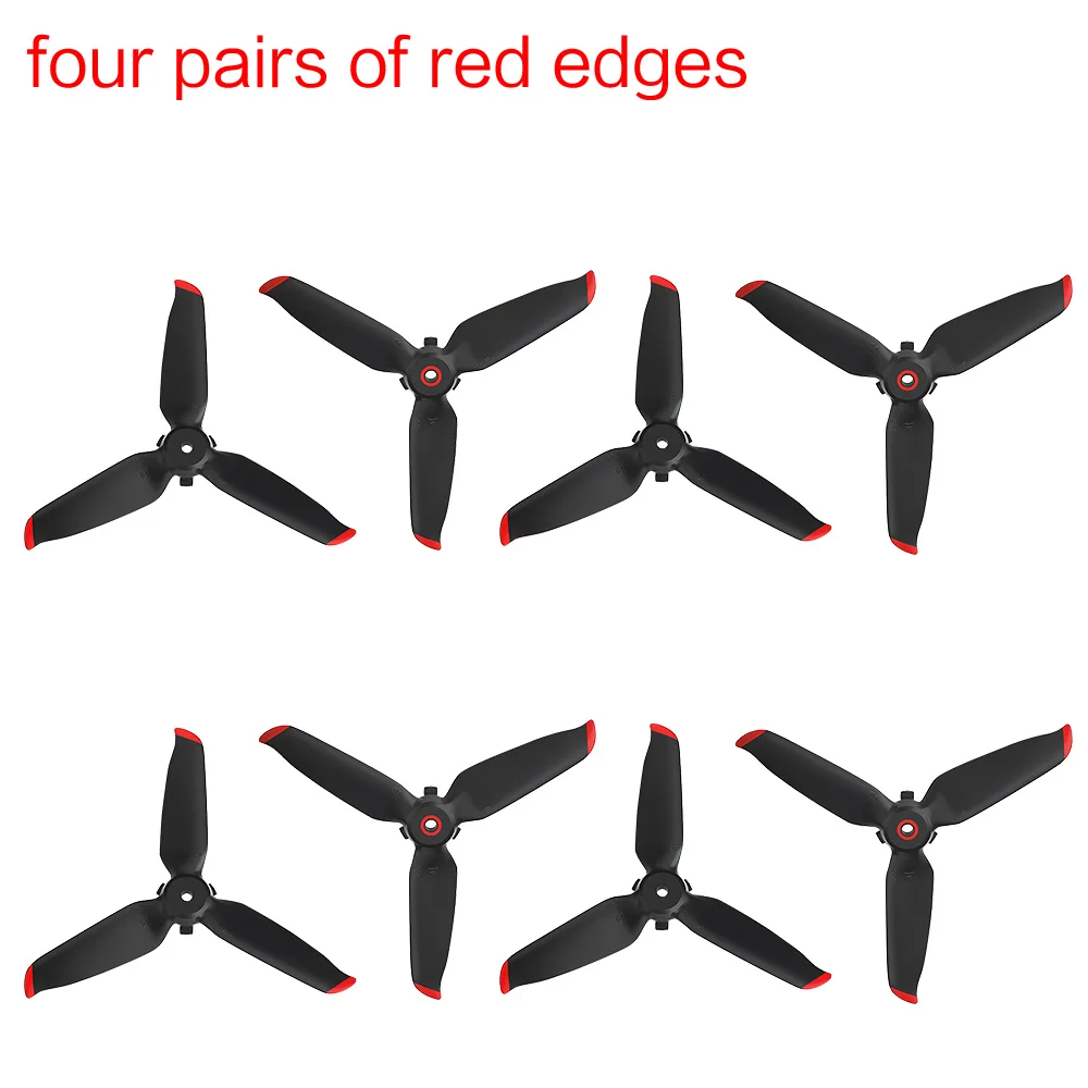 4pcs FPV Combo Drone Three Leaves Propellers for DJI Propeller Quick Release Blade Props Noise Reduction Accessoires | Электроника