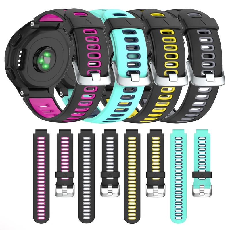 

Watch Accessorie For Garmin Forerunner 735XT 735/220/230/235/620/630 Smartwatch Replacement Band Soft Sport Silicone Bracelet