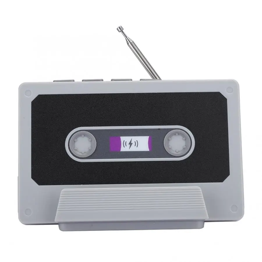 Ретро Bluetooth 5 0 стерео Динамик fm радио мобильный телефон держатель Беспроводной