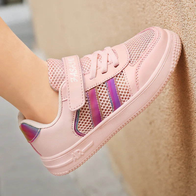 2021 Summer Children's Sports Shoes New Boys Net Shoes Running Shoes Lightweight Girls Sneakers