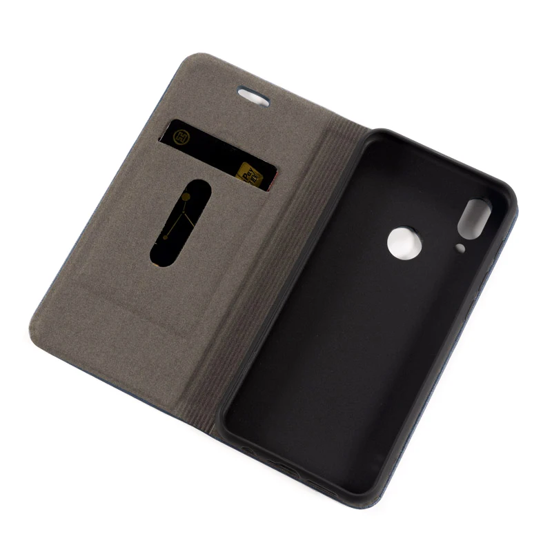 wood grain pu leather phone case for umidigi a3s flip case for umidigi a3s business wallet case soft silicone back cover free global shipping