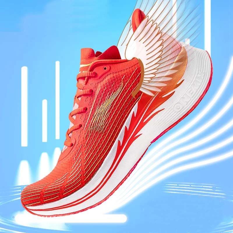 Onemix Running Shoes For Women Lightweight With Arch Support Carbon Plate High Quality Professional Marathon Breathable Sneakers