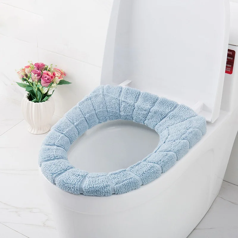 

Коврик для унитаза в форме тыквы, вязаный коврик для унитаза, уплотнительное уплотнение, теплый чехол для унитаза