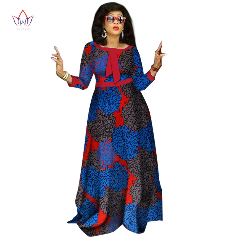 2017 г. в африканском стиле платья для Дамская Мода Дизайн Дашики женщин Базен Riche О