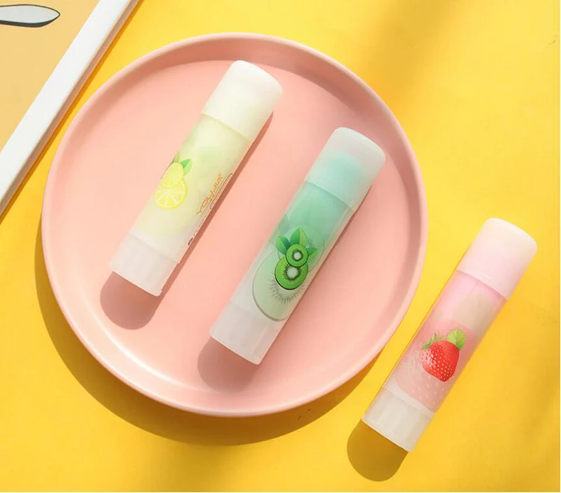 Высокое качество модный дизайн милый мультяшный студенческий однотонный клей