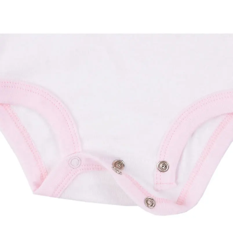 Комбинезон для маленьких девочек 5 шт. Детские костюмы Боди с короткими рукавами