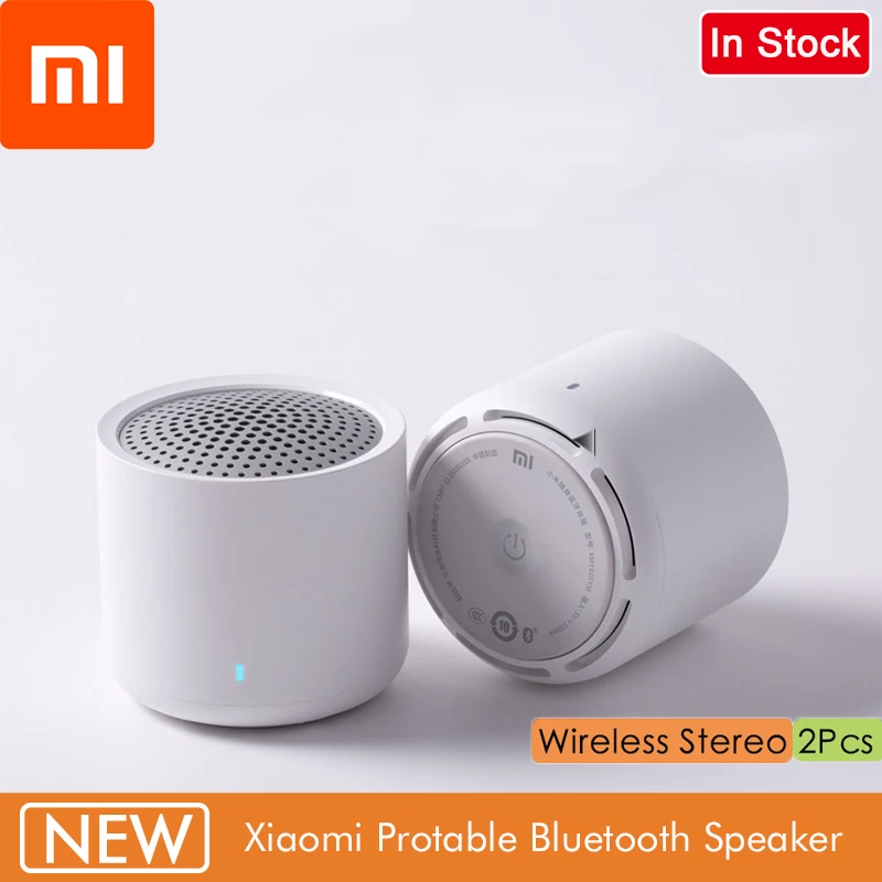 Xiaomi беспроводной динамик портативный Bluetooth 5 0 мини музыка аудио 2 TWS стерео звук с