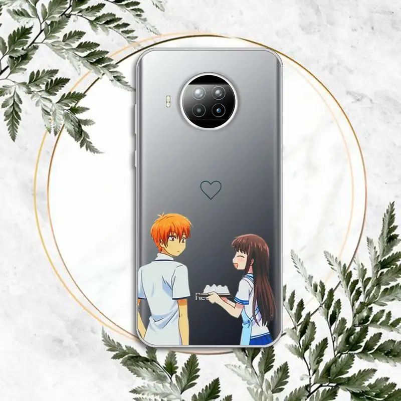 

Anime Fruits Basket Phone Case Transparent for Xiaomi Redmi note 10 t 8 9 pro lite 11