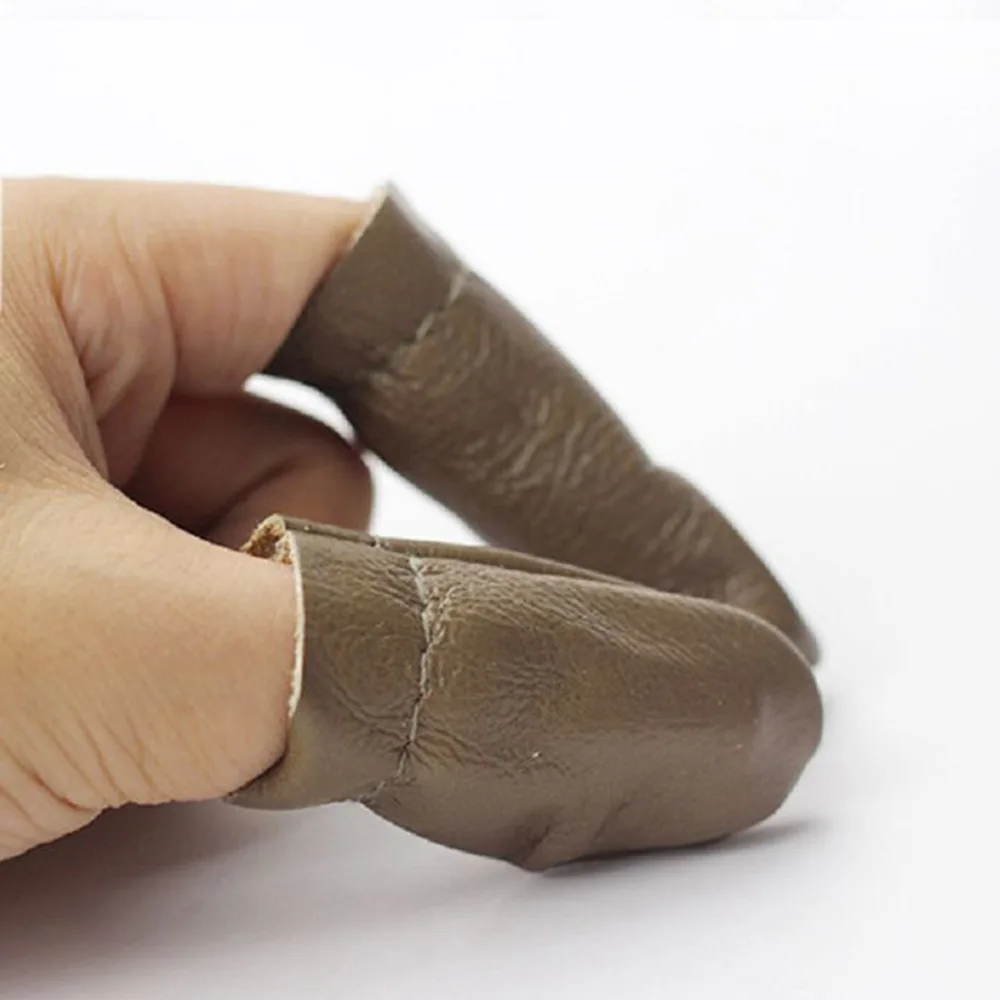 1 пара иглы для валяния защита пальцев безопасной кожи комплекты с накатанной