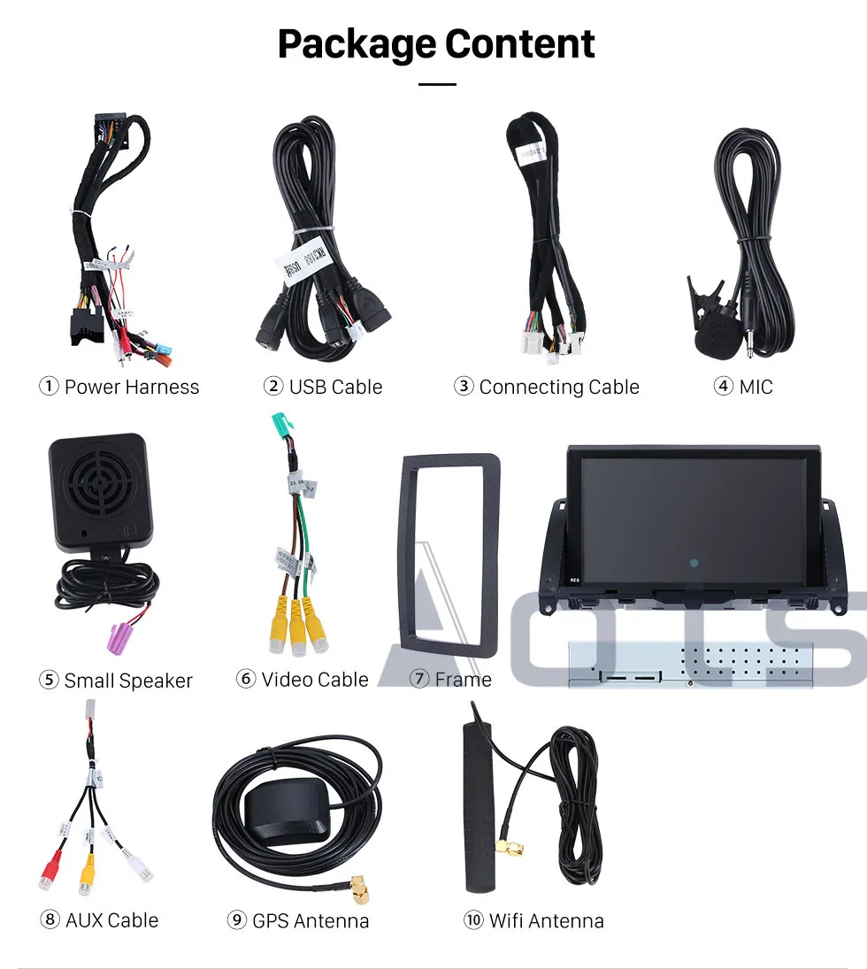 Android 9 автомобильный dvd-плеер gps навигация для Mecerdes Benz C-W204 2007-2011 Авто Радио Стерео Плеер Мультимедиа экран головное устройство