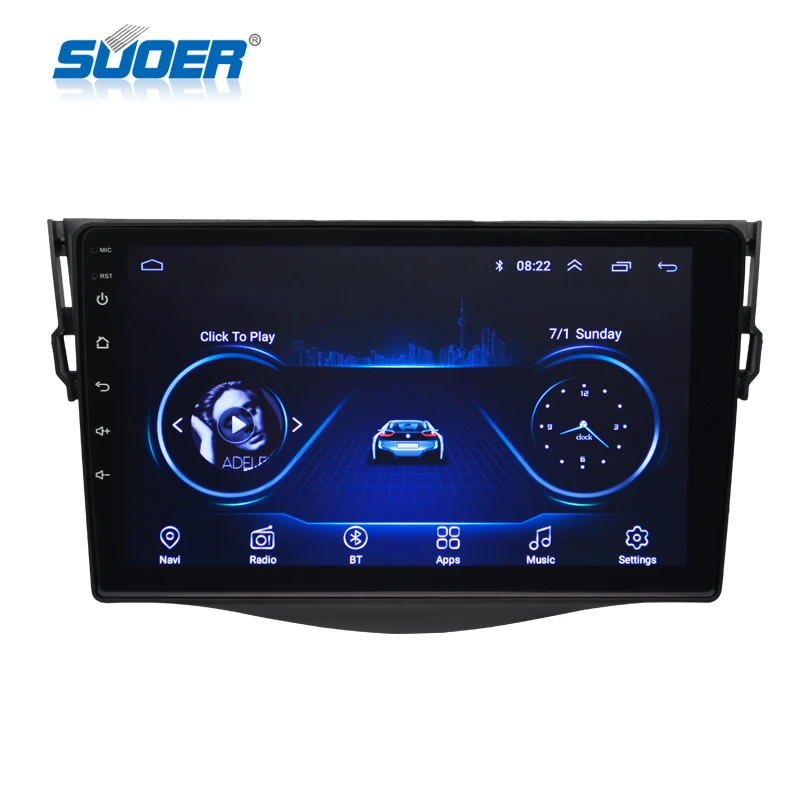 

Радио Suoer для TOYOTA VANGUARD, 9-дюймовый проигрыватель mp5 на android, cd-проигрыватель