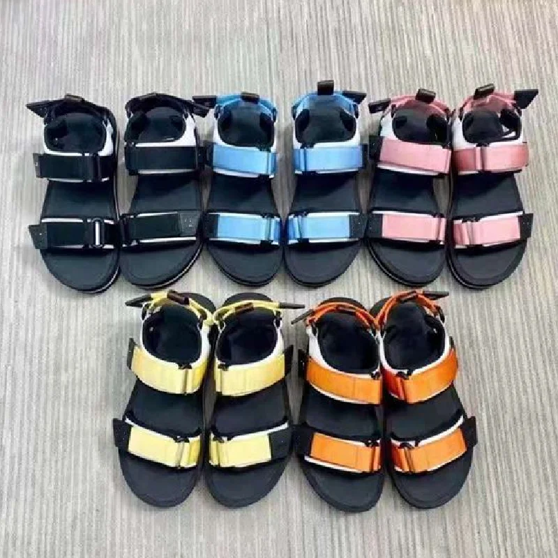 

prowow Hook & Loop Sandals Platform Clunky Sandals Roman Sandals Open Round Toe Sandals Velvet Sandals Summer Women's Shoes