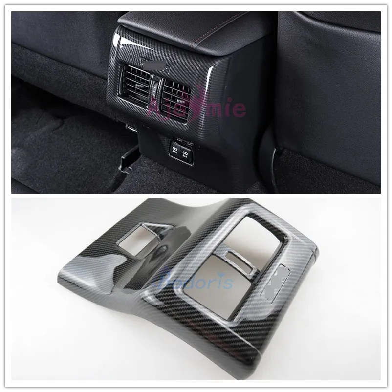 Интерьер из углеродного волокна цвет заднего сиденья Кондиционер панель