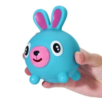 sticking tongue out animal doll creative squeeze squeezing toy funny vent decompression sound trick men and women toy gift