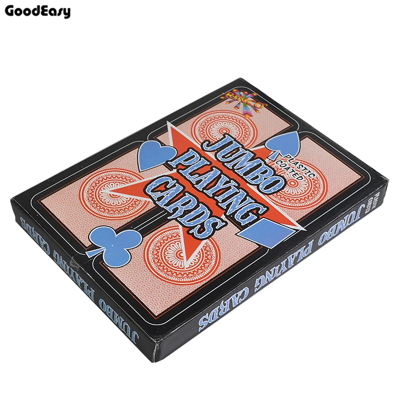 Карты игральные из 100% ПВХ водонепроницаемые карты для покера карт бумага пожилых