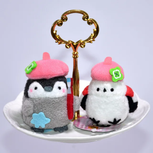 Пушистый брелок в виде пингвина ювелирные изделия милый пушистый pom животных