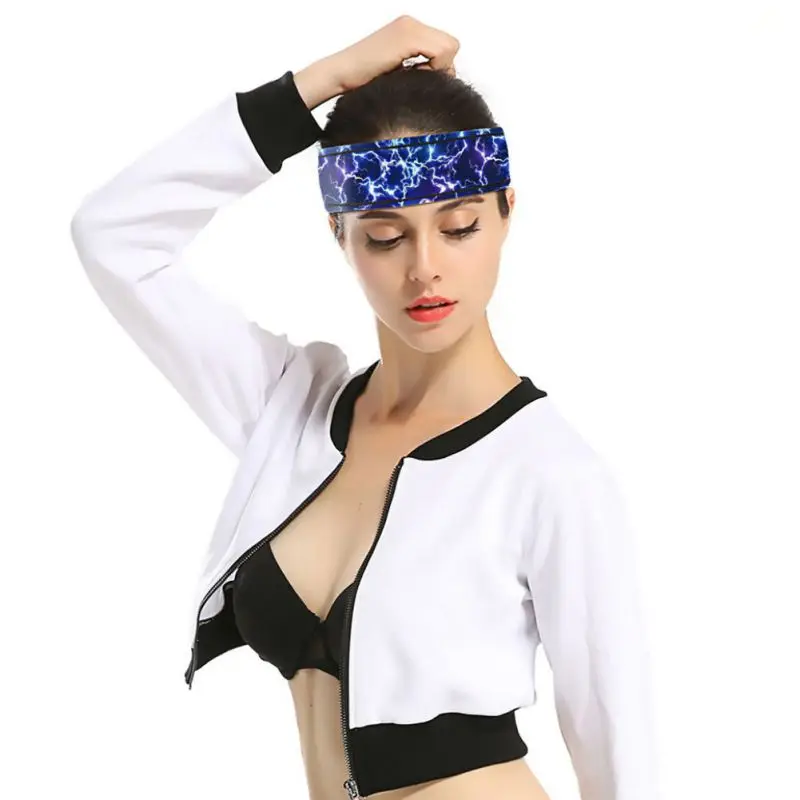 

Hot Elastic Yoga Sports Headband Sweatband Men & Women Football Running cycling Fitness Hair Bands*