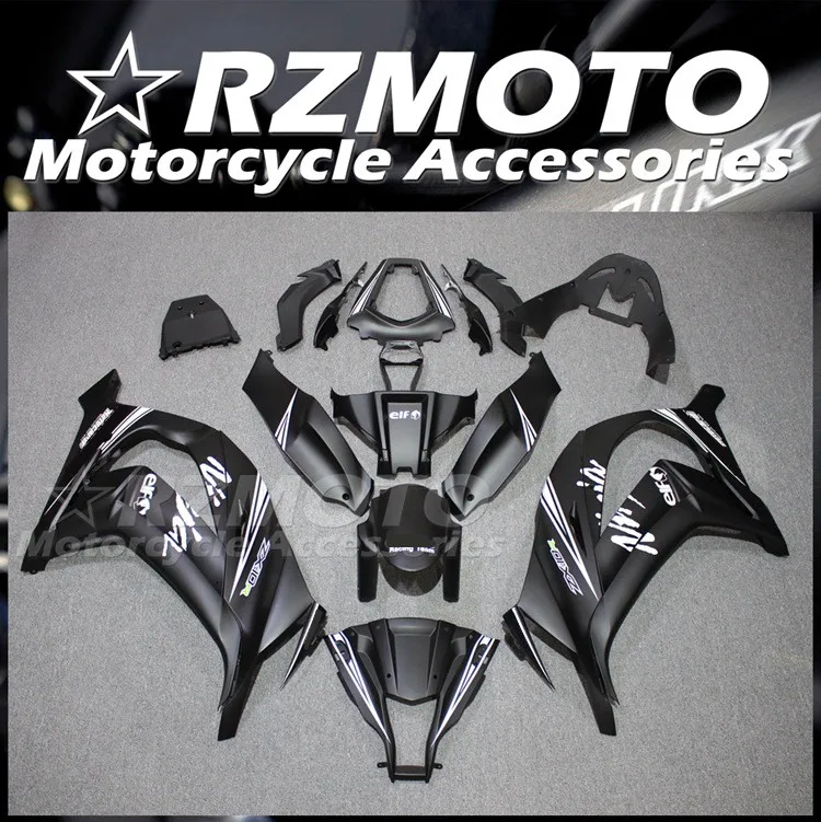 

Инъекция Новый ABS Обтекатели комплект подходит для kawasaki Ninja ZX-10R ZX10R 2011 2012 2013 2014 11 12 13 14 15 черный матовый на заказ