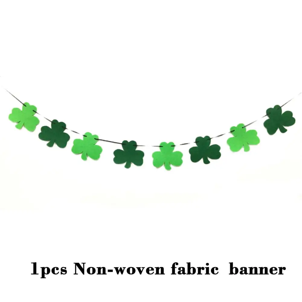 

Amawill St. Patricks Day Party Decor Clover Balloon Banner Paper Pompoms Shamrock Latex Helium Balloon Irish Party Supplies 75D