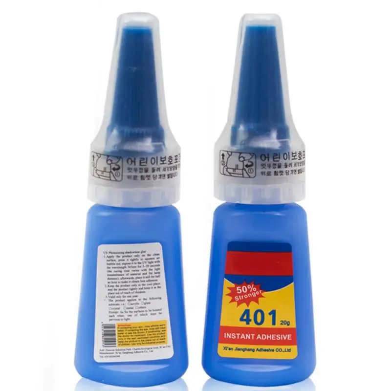 401 Instant PVC Fast Super strong Colorless Glue fix Adhesive 30ML Bottle Stronger Multi-Purpose gel | Обустройство дома