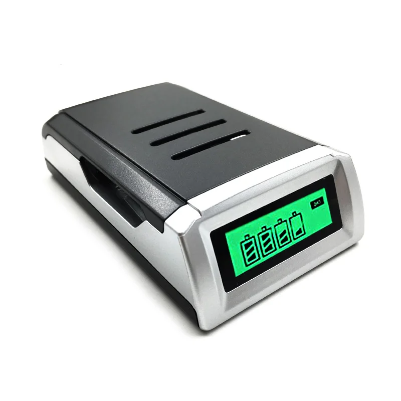 Зарядное устройство для перезаряжаемых батарей AA зарядное карбоновых и щелочных