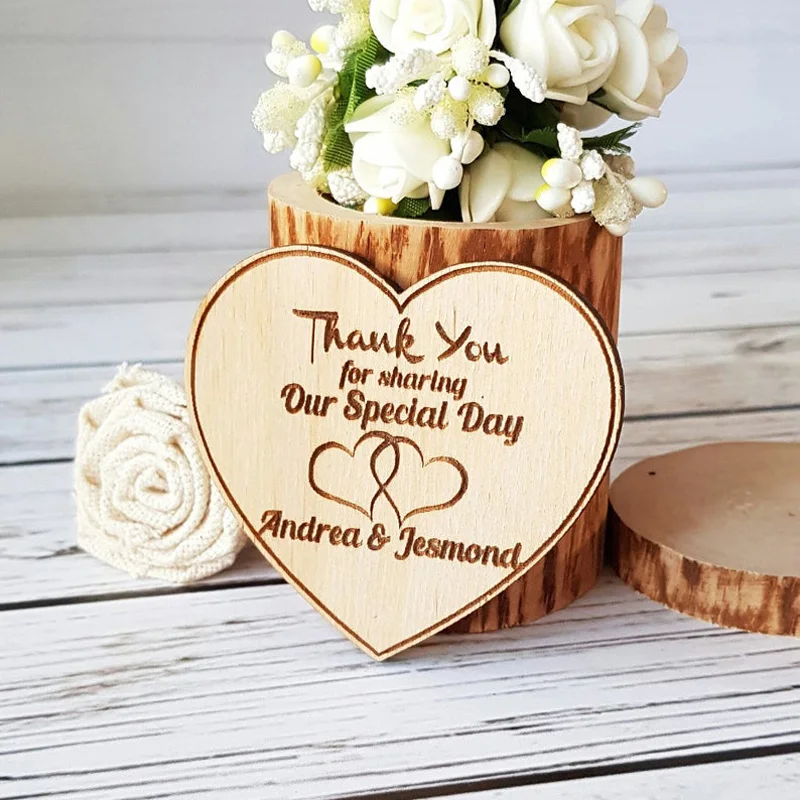 Деревенская древесина магниты для сохранения даты деревенские свадебные