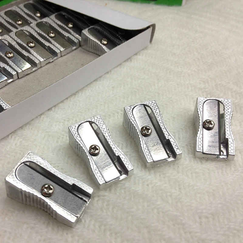 

Mini Single Hole Beveled Metal Pencil Sharpener Standard Pencil Cutting Machine Shaver Narrow Sharpening Tool School Supplies