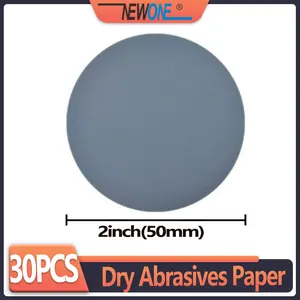 Наждачный диск для сухого шлифования, 50 мм, 2 дюйма, 30 шт.лот