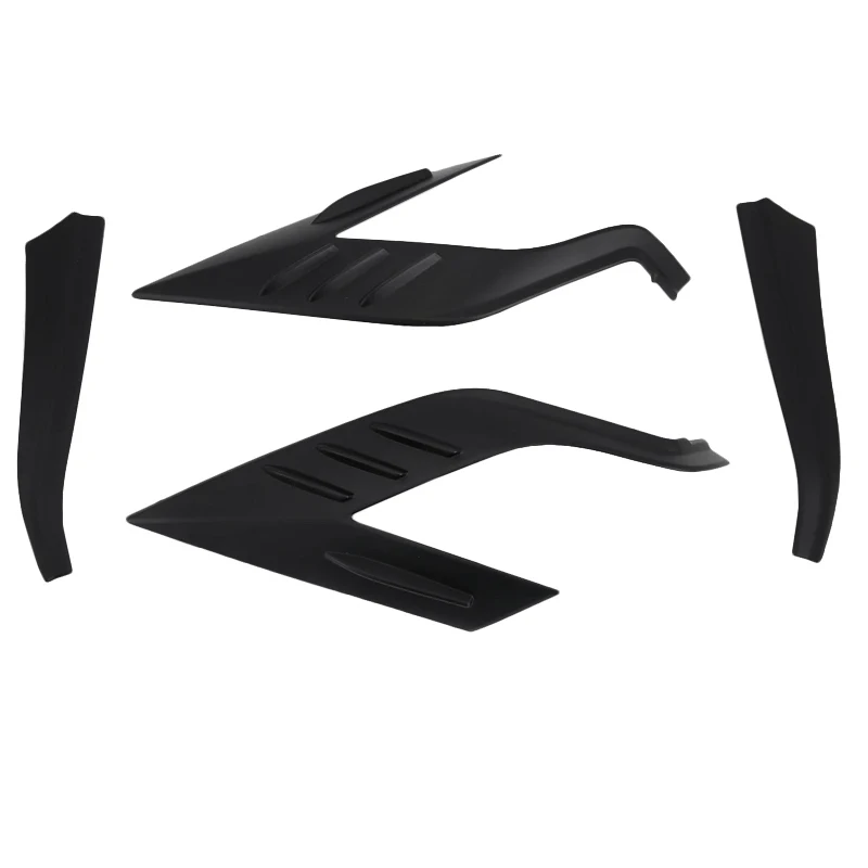 4Pcs Car Tail Rear Lamps Trim Ring Covers Decoration Stickers for Toyota Rav4 2019 2020 Car-Styling Accessories Black | Автомобили и