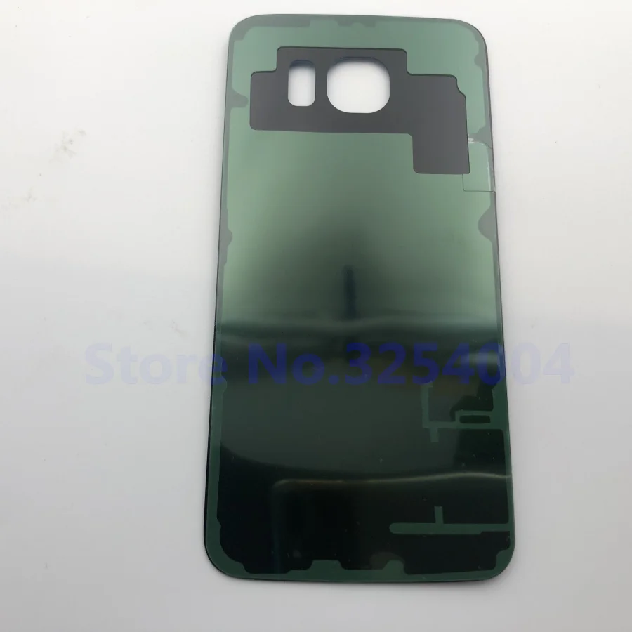 Заднее стекло для samsung Galaxy S6 G920 G920F G920P G920A G9200 SM-G920F задняя крышка для батареи